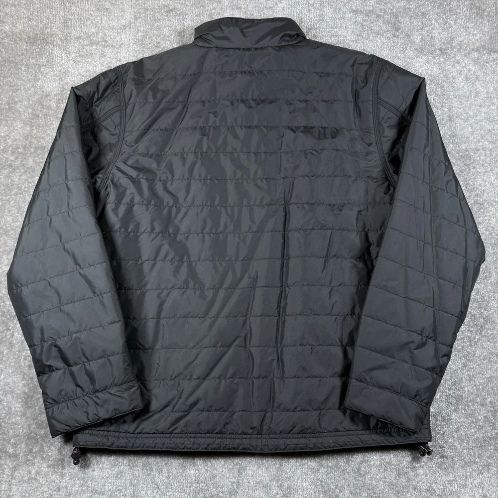 NWT Carhartt Gilliam Jacket Men's Medium Black Insulated Quilted Full Zip